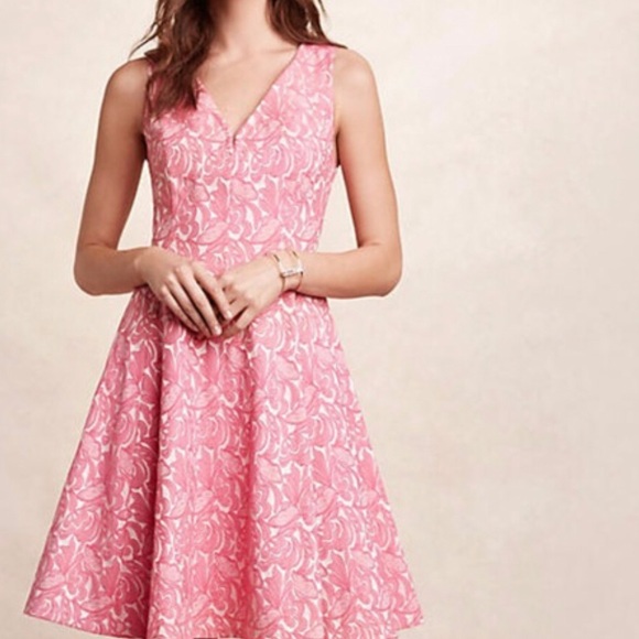 Anthropologie fit and flare dress - Picture 1 of 4